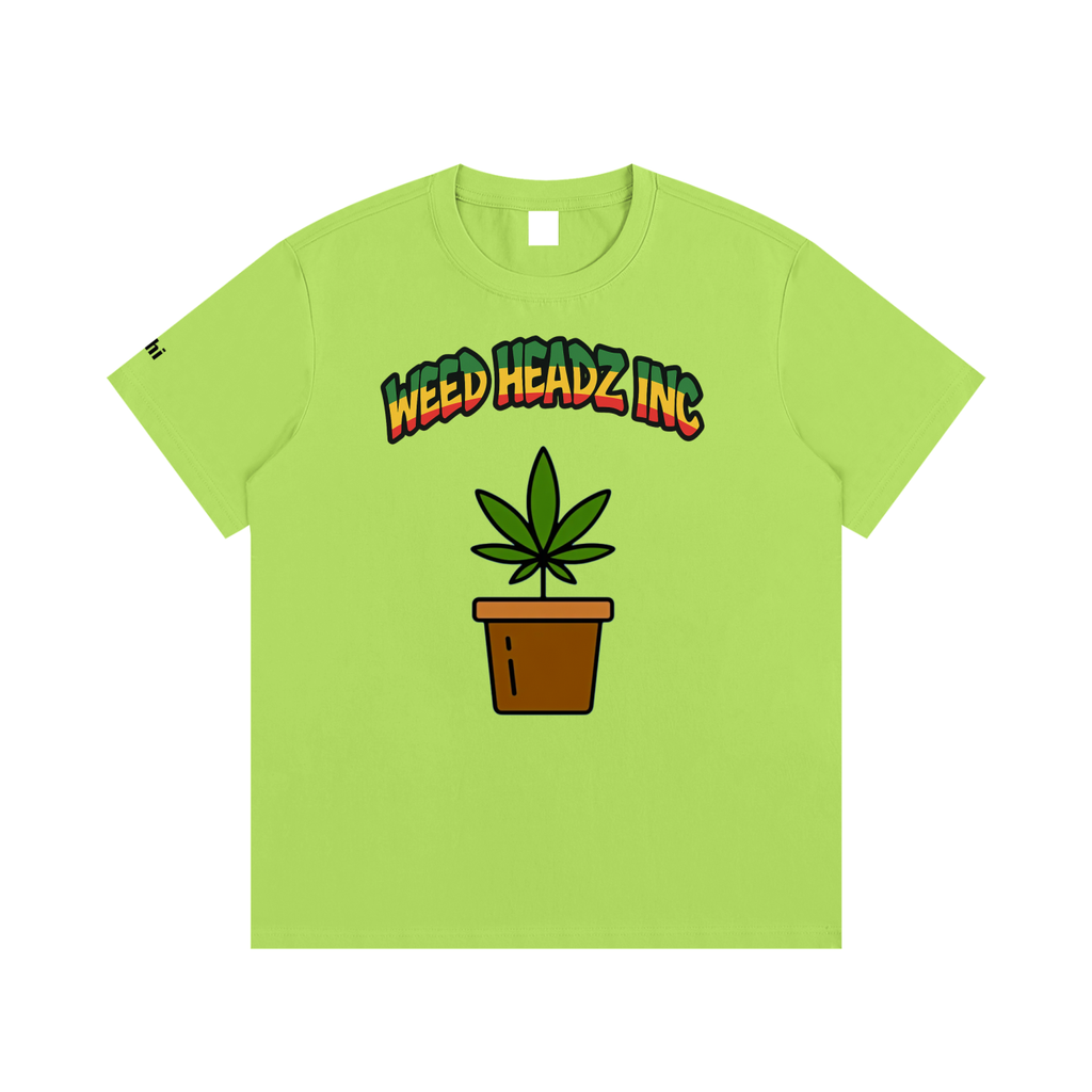 WHI Men's Rasta Pot Cotton T-Shirt