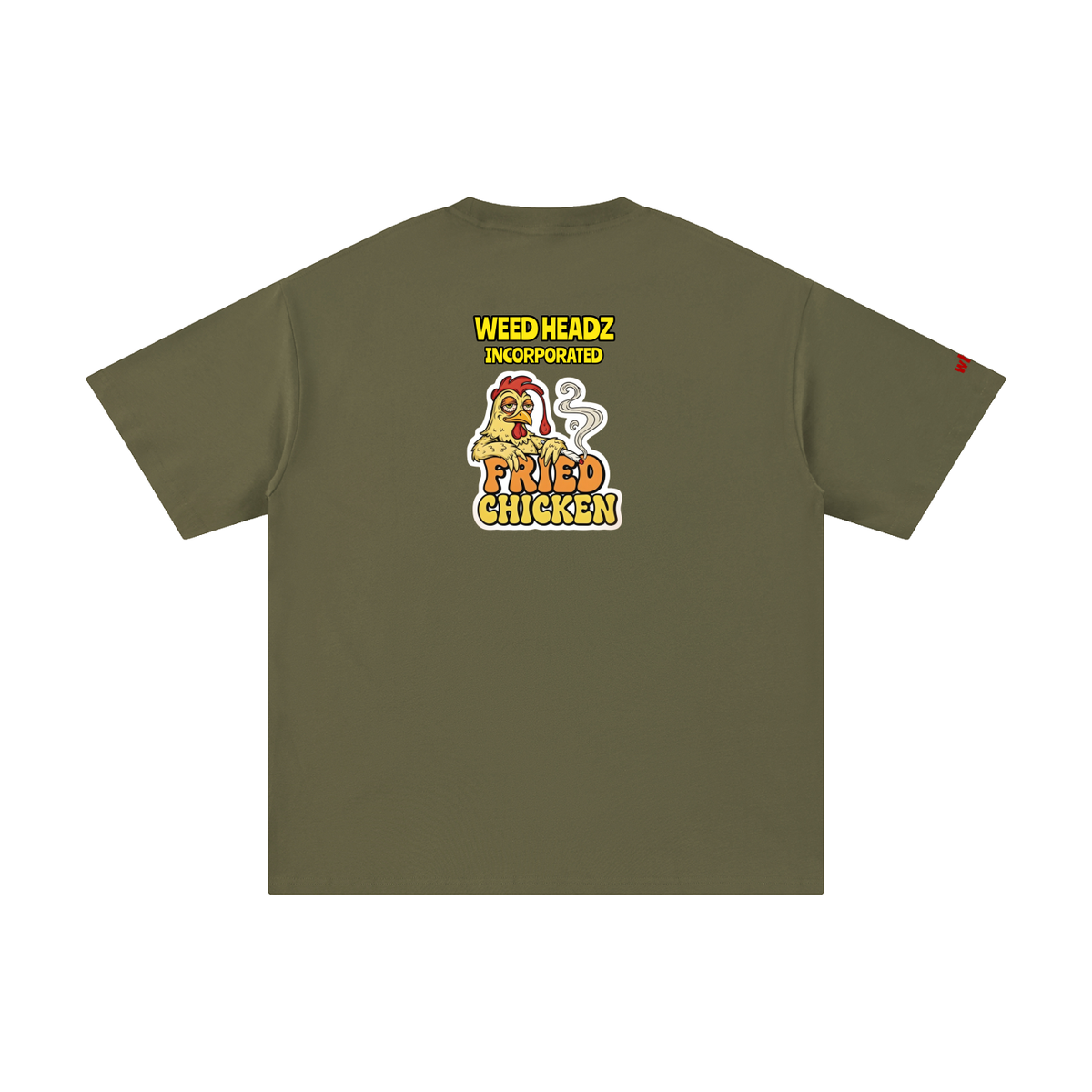 WHI Men's Fried Chicken Cotton T-Shirt