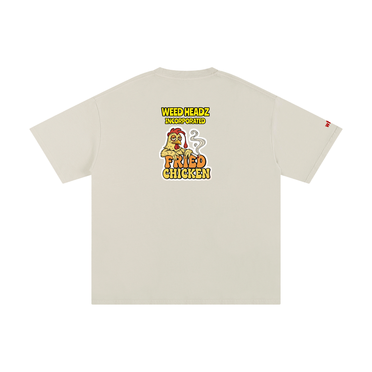 WHI Men's Fried Chicken Cotton T-Shirt