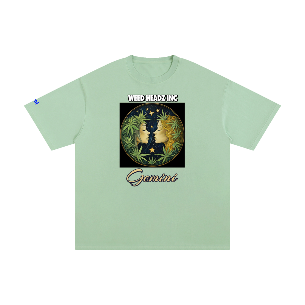 WHI Men's Zodiac Gemini Cotton T-Shirt