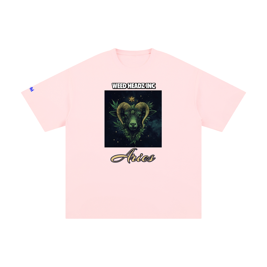 WHI Men's Zodiac Aries Cotton T-Shirt