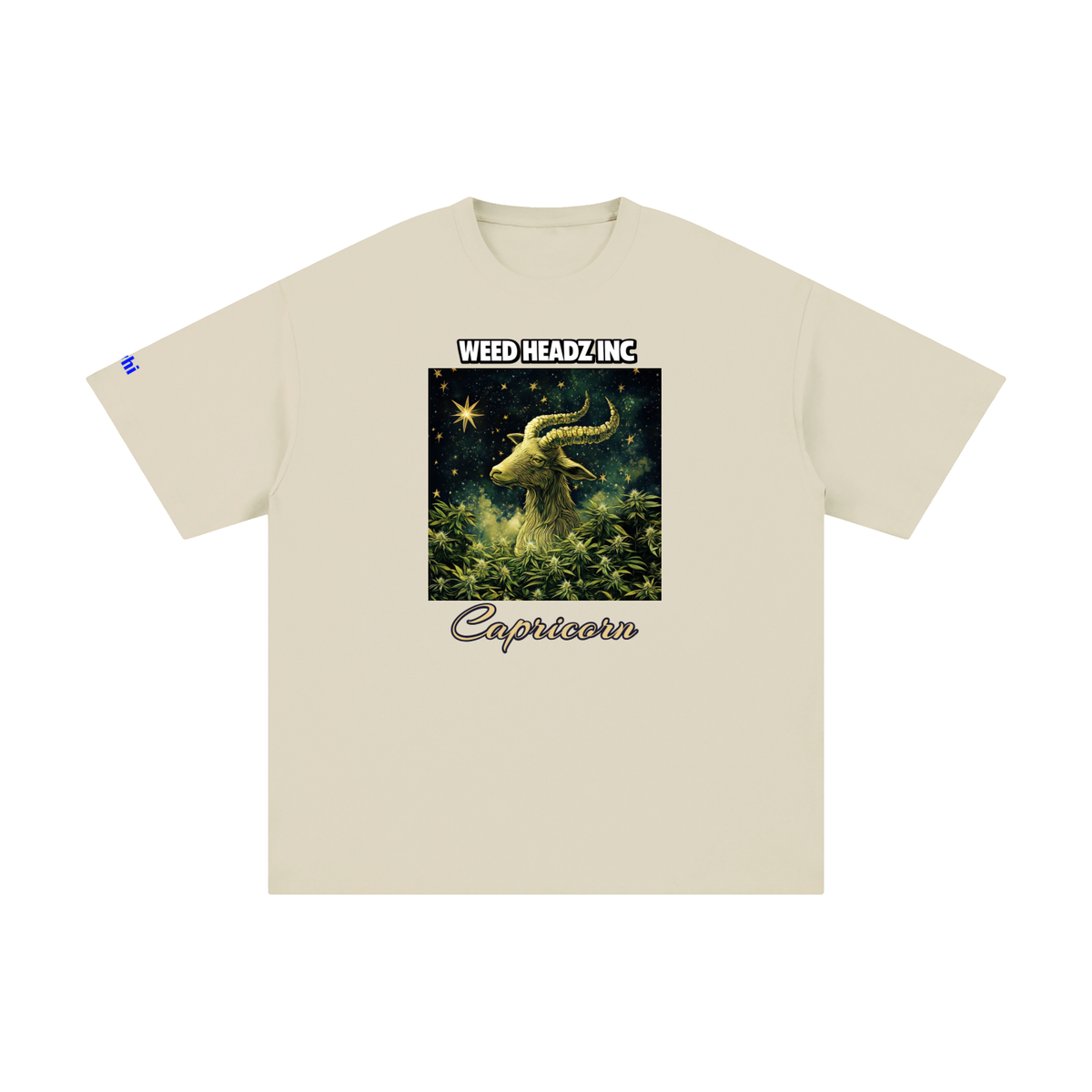WHI Men's Zodiac Capricorn Cotton T-Shirt