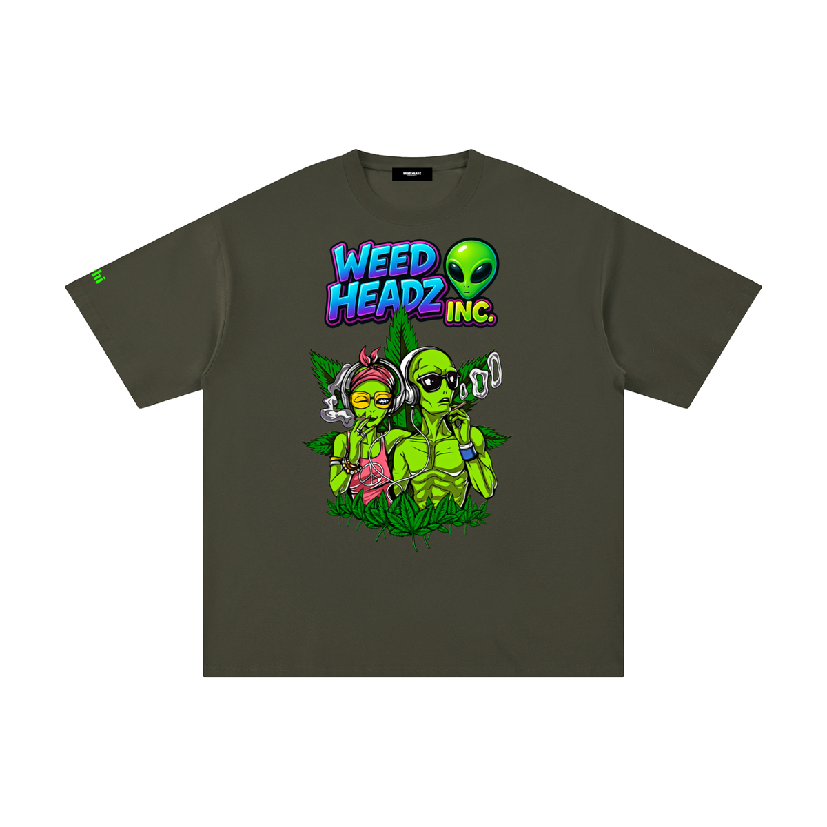 WHI Men's Alien Stoned Cotton T-Shirt