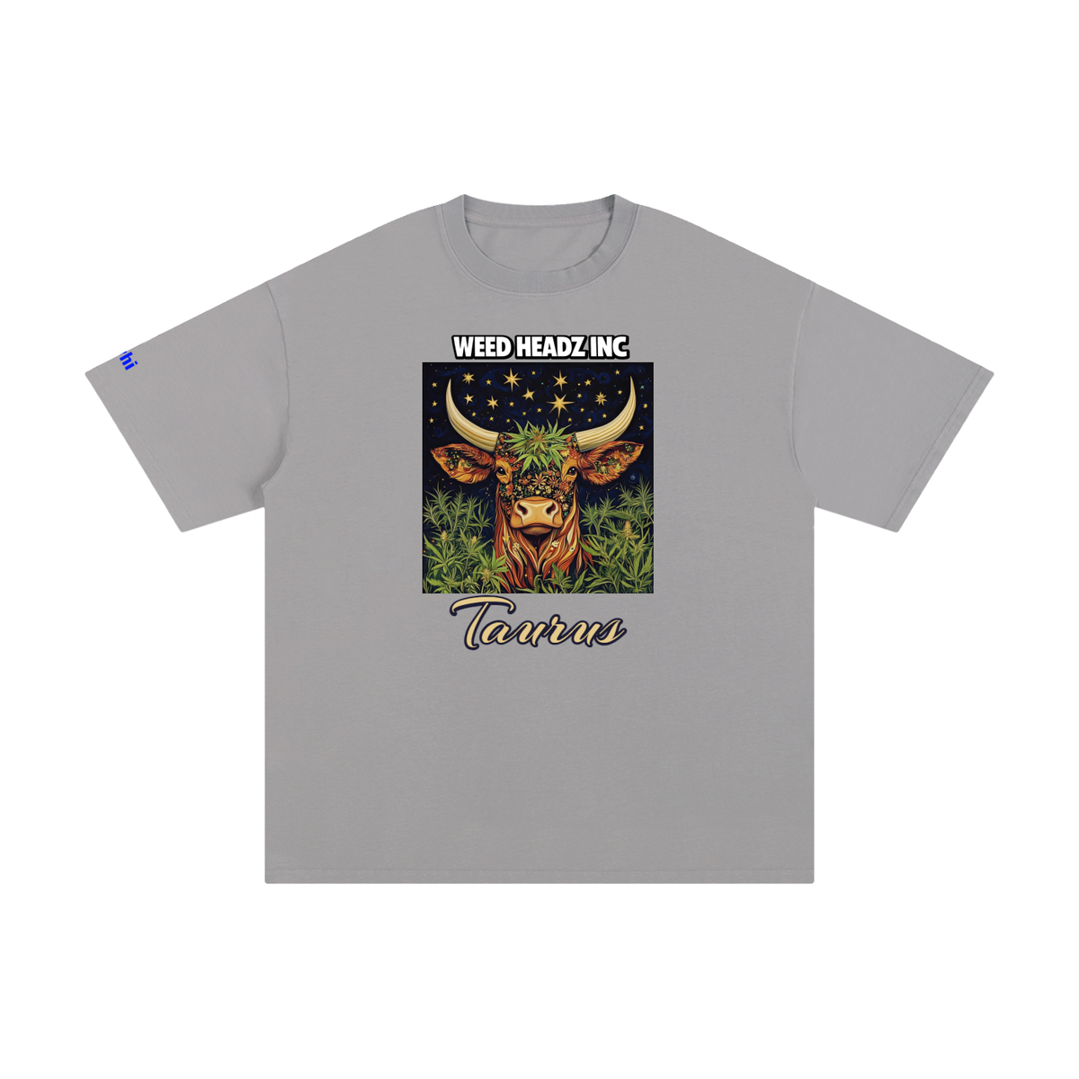 WHI Men's Zodiac Taurus Cotton T-Shirt