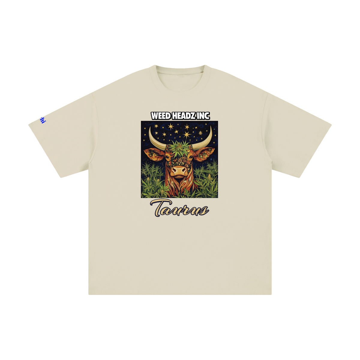 WHI Men's Zodiac Taurus Cotton T-Shirt