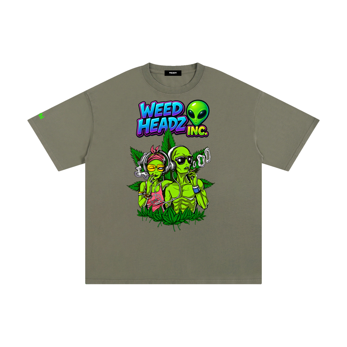 WHI Men's Alien Stoned Cotton T-Shirt
