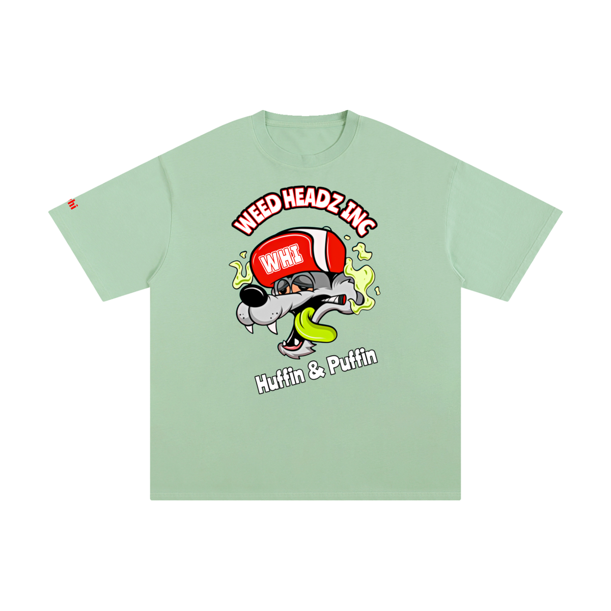 WHI Men's Huffin & Puffin Cotton T-Shirt