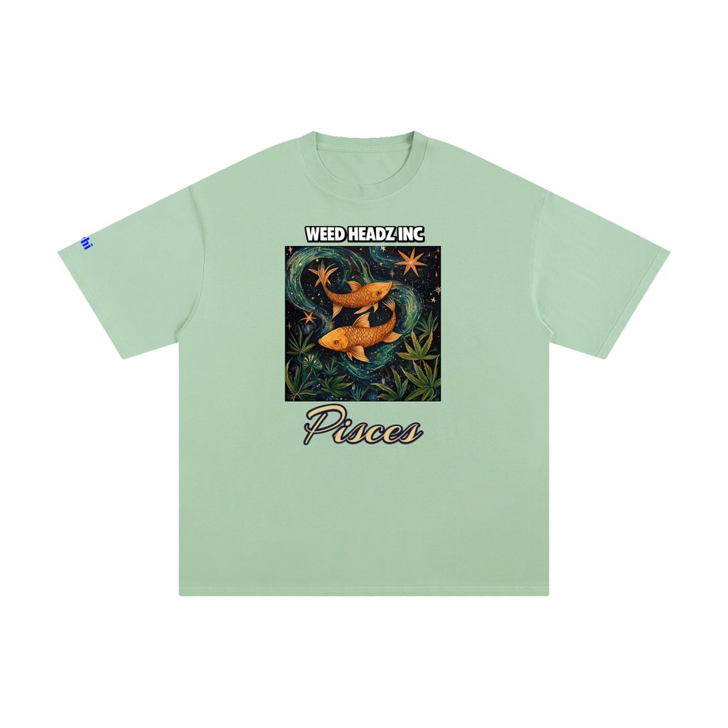 WHI Men's Zodiac Pisces Cotton T-Shirt