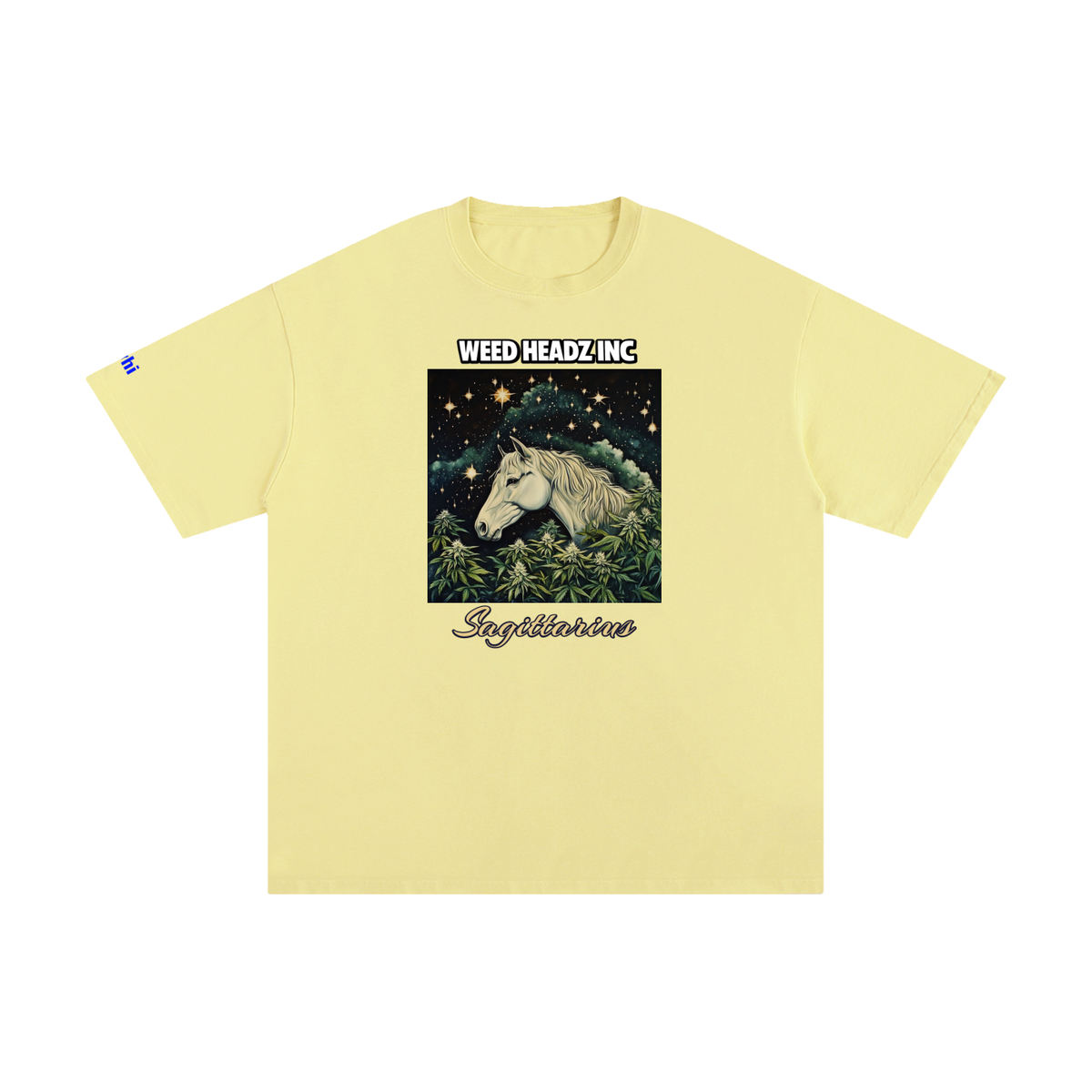 WHI Men's Zodiac Sagittarius Cotton T-Shirt