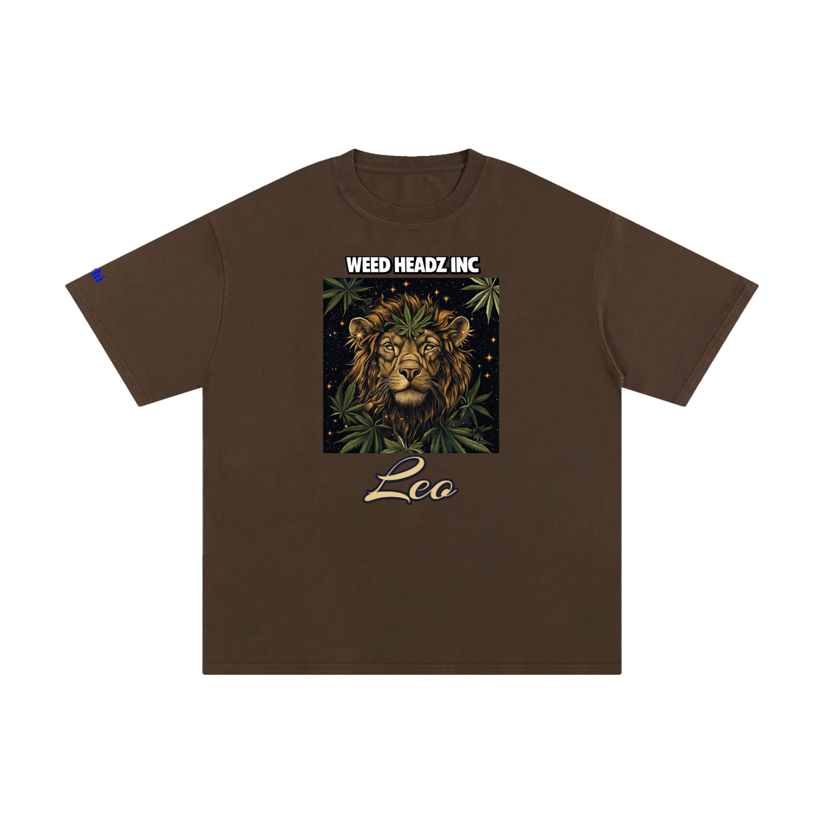 WHI Men's Zodiac Leo Cotton T-Shirt