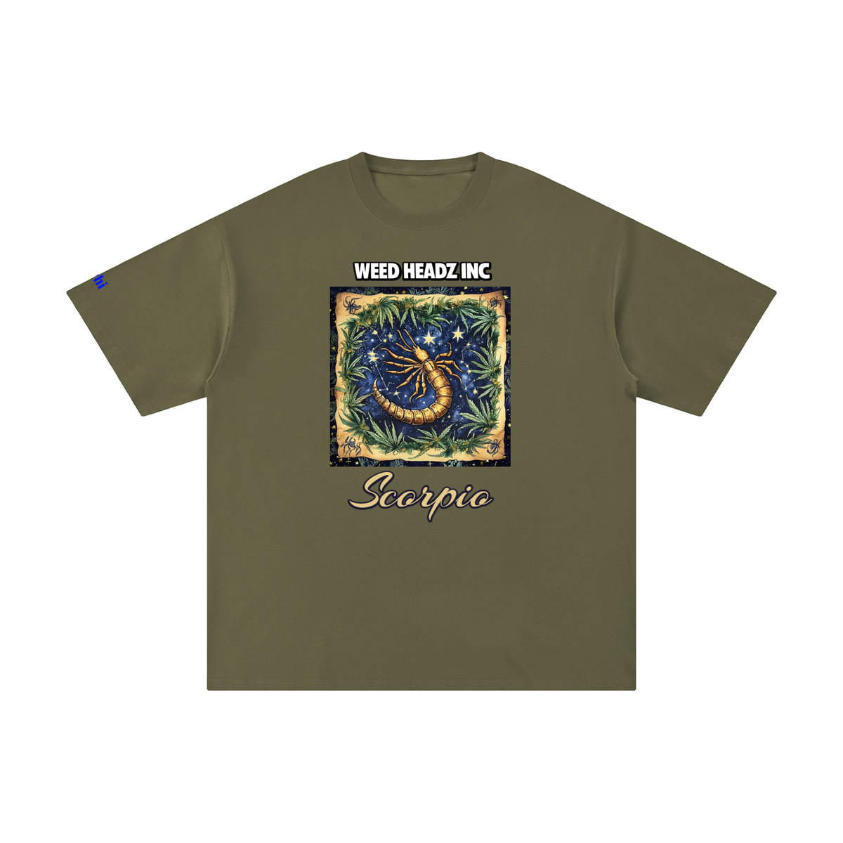 WHI Men's Zodiac Scorpio Cotton T-Shirt