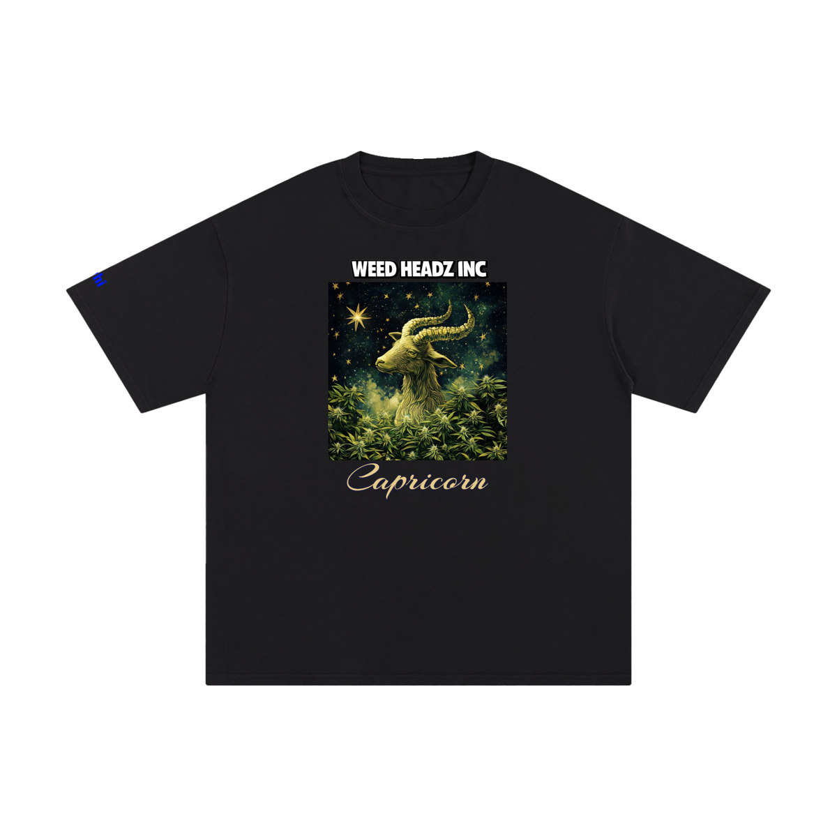 WHI Men's Zodiac Capricorn Cotton T-Shirt