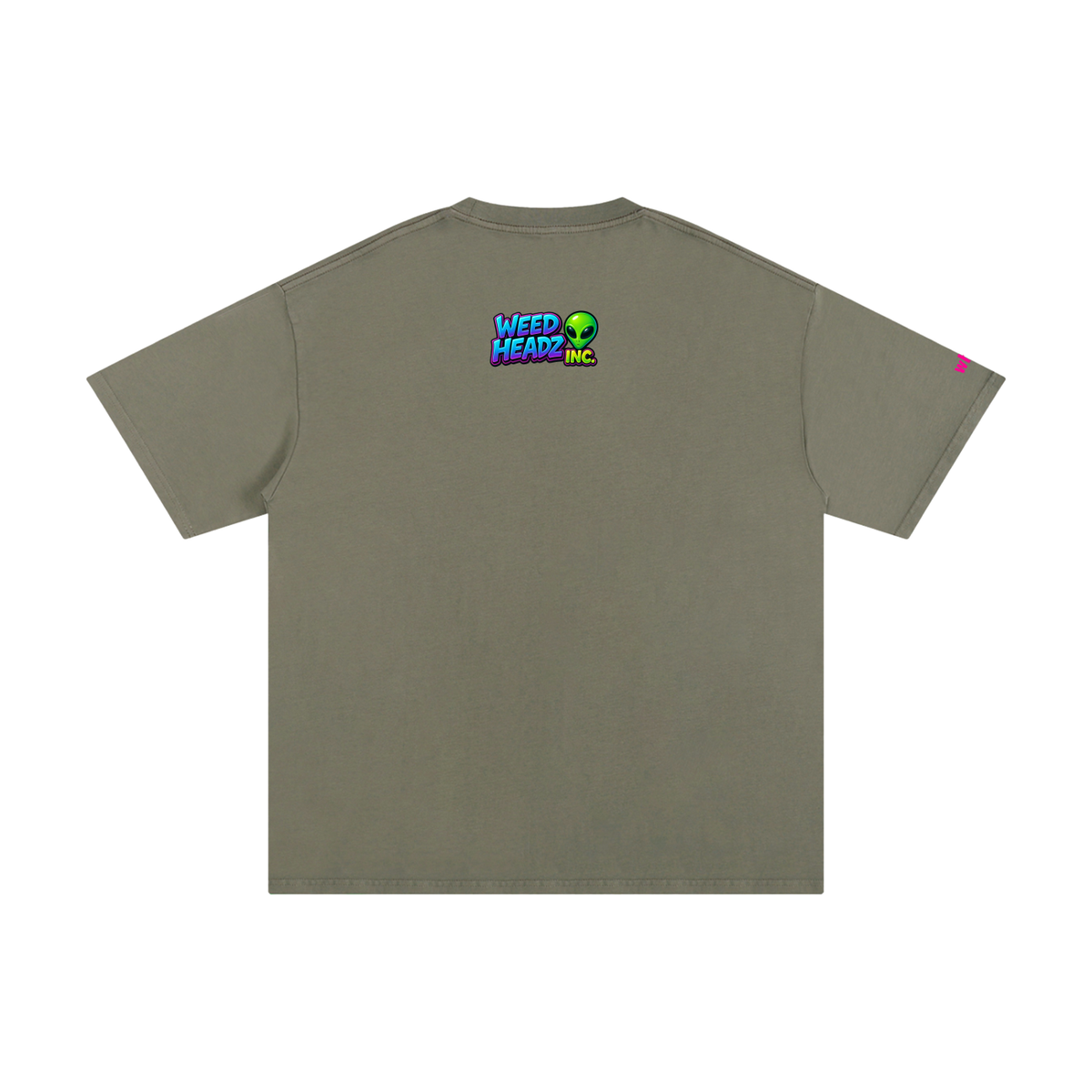 WHI Men's Alien Roll Up Cotton T-Shirt