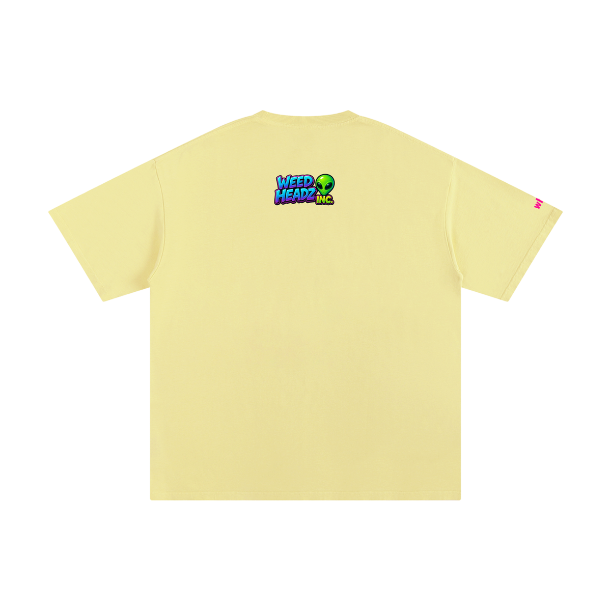 WHI Men's Alien Roll Up Cotton T-Shirt