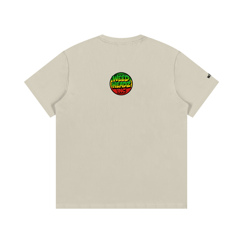 WHI Men's Rasta Pot Cotton T-Shirt