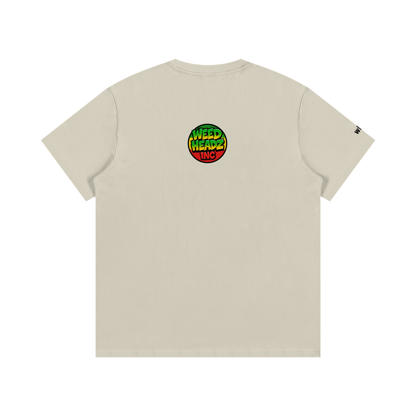 WHI Men's Rasta Pot Cotton T-Shirt