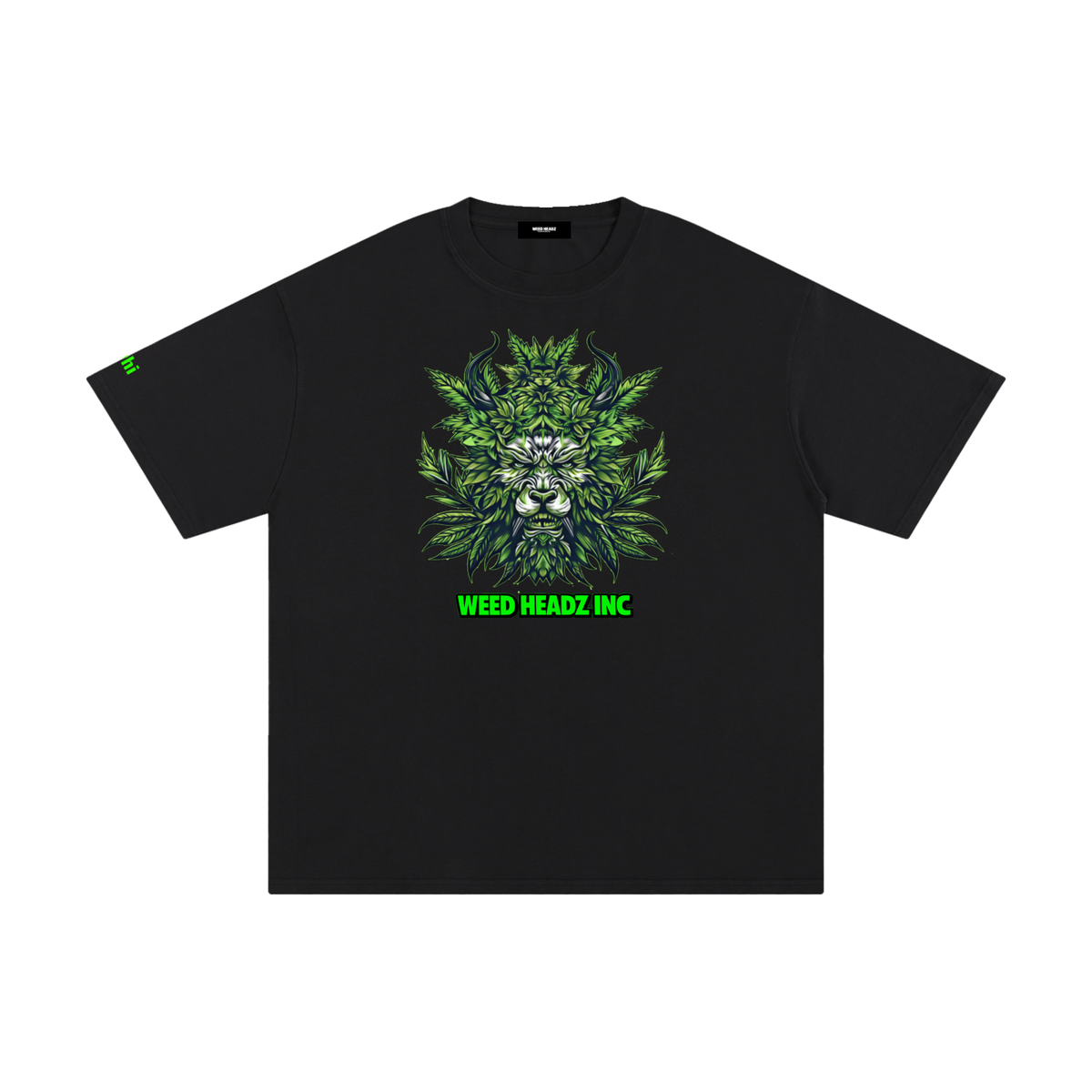 WHI Men's Monster Green Cotton T-Shirt