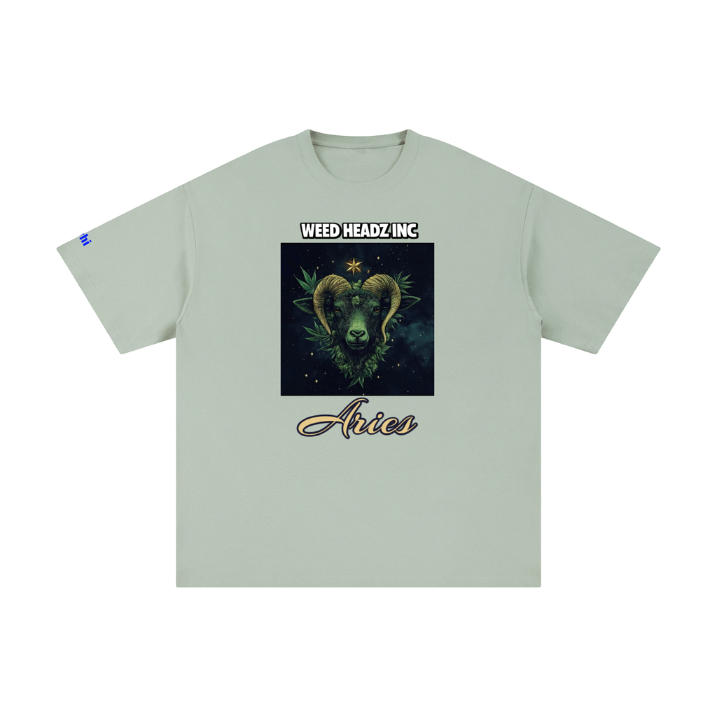WHI Men's Zodiac Aries Cotton T-Shirt