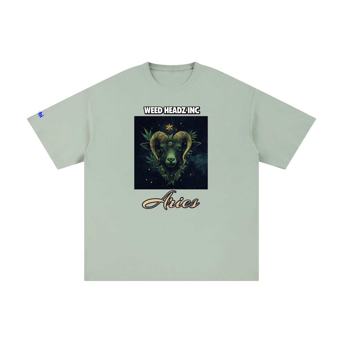 WHI Men's Zodiac Aries Cotton T-Shirt