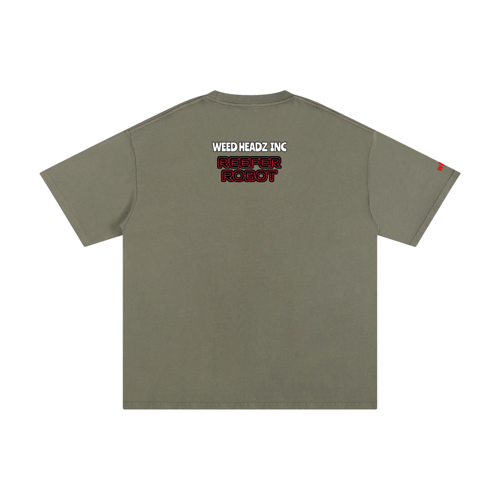 WHI Men's Reefer Robot Cotton T-Shirt