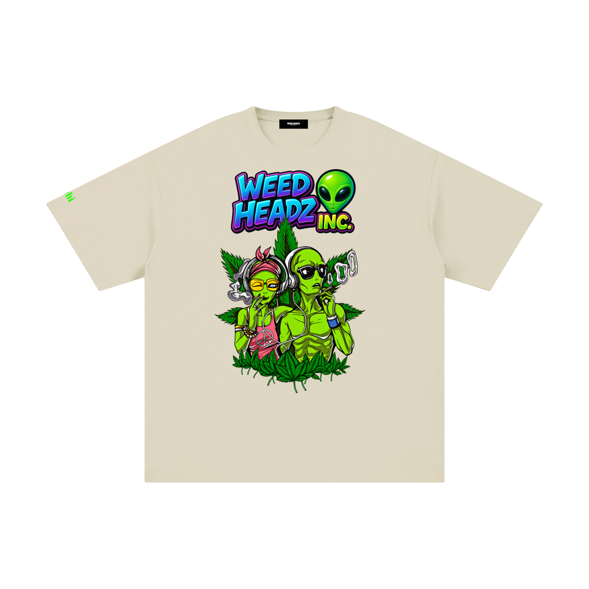 WHI Men's Alien Stoned Cotton T-Shirt