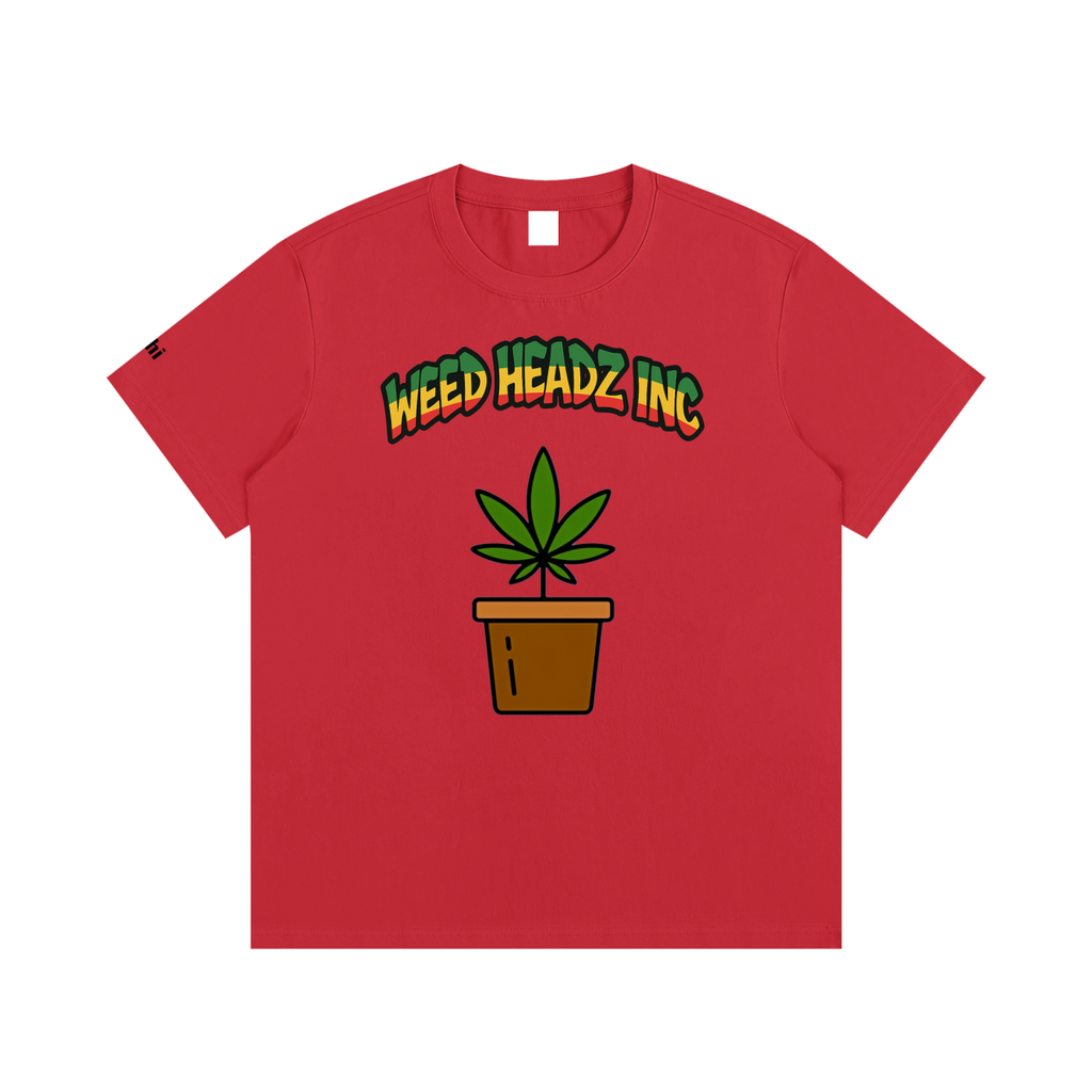 WHI Men's Rasta Pot Cotton T-Shirt