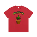 WHI Men's Rasta Pot Cotton T-Shirt