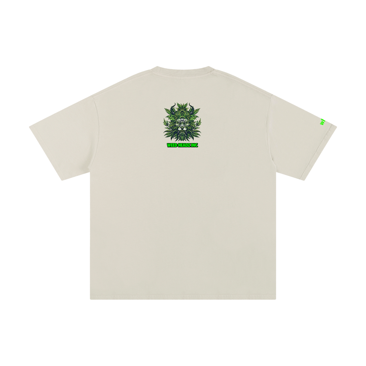 WHI Men's Monster Green Cotton T-Shirt