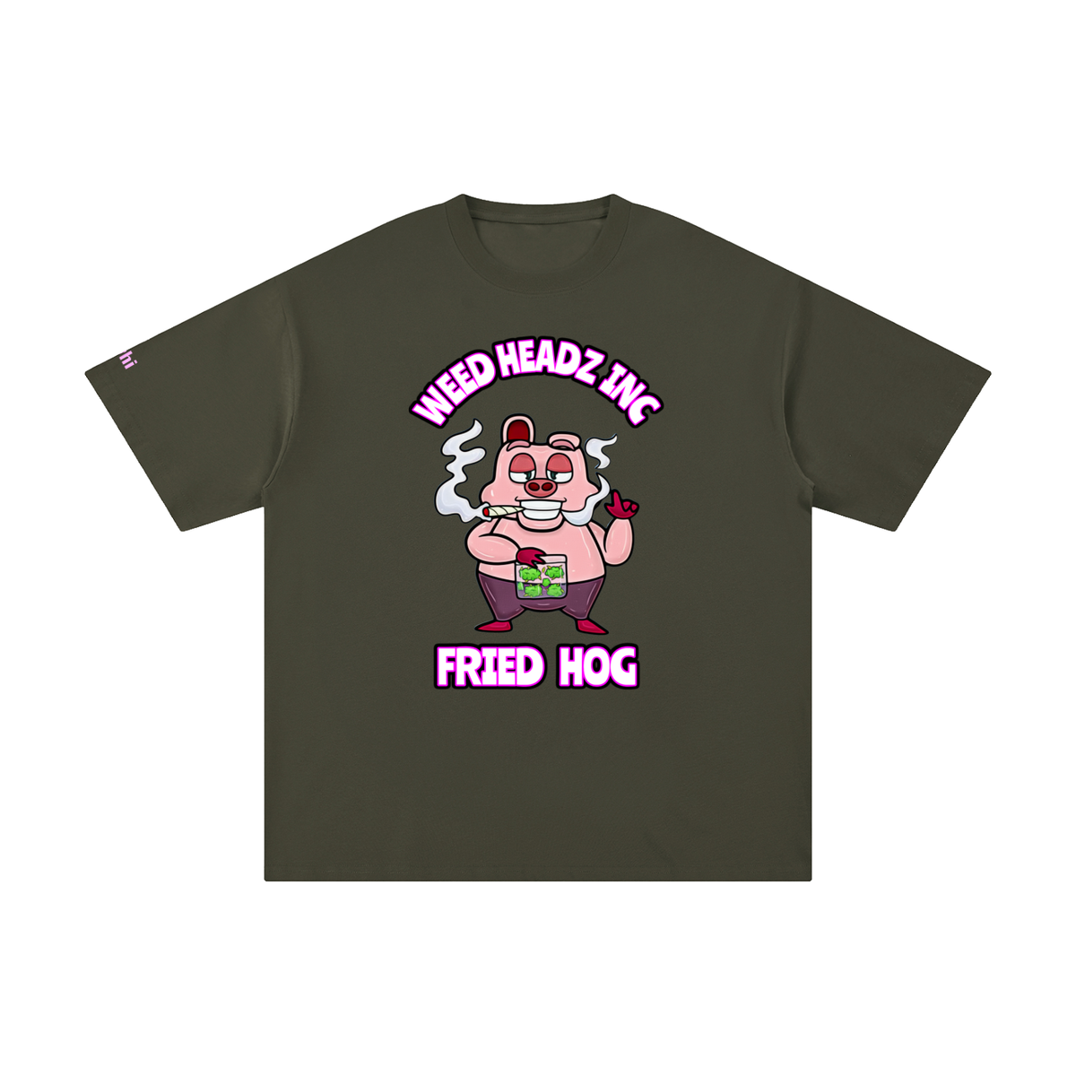 WHI Men's Fried Hog Cotton T-Shirt