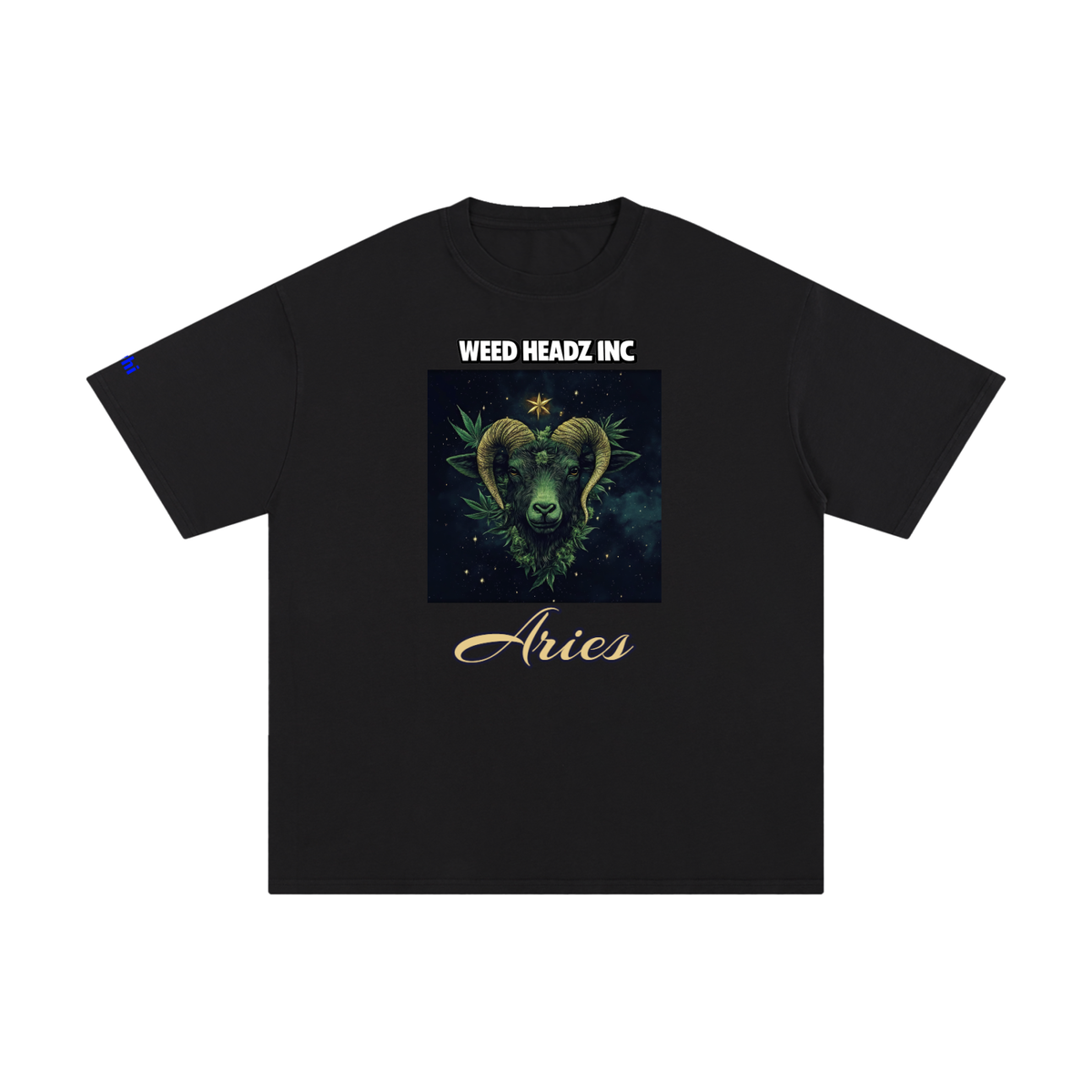 WHI Men's Zodiac Aries Cotton T-Shirt