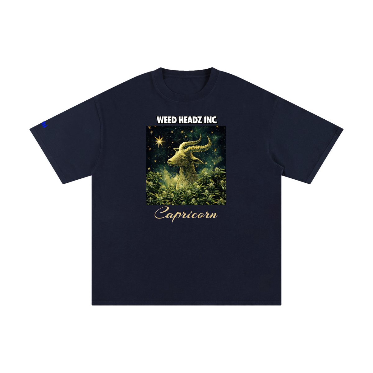 WHI Men's Zodiac Capricorn Cotton T-Shirt
