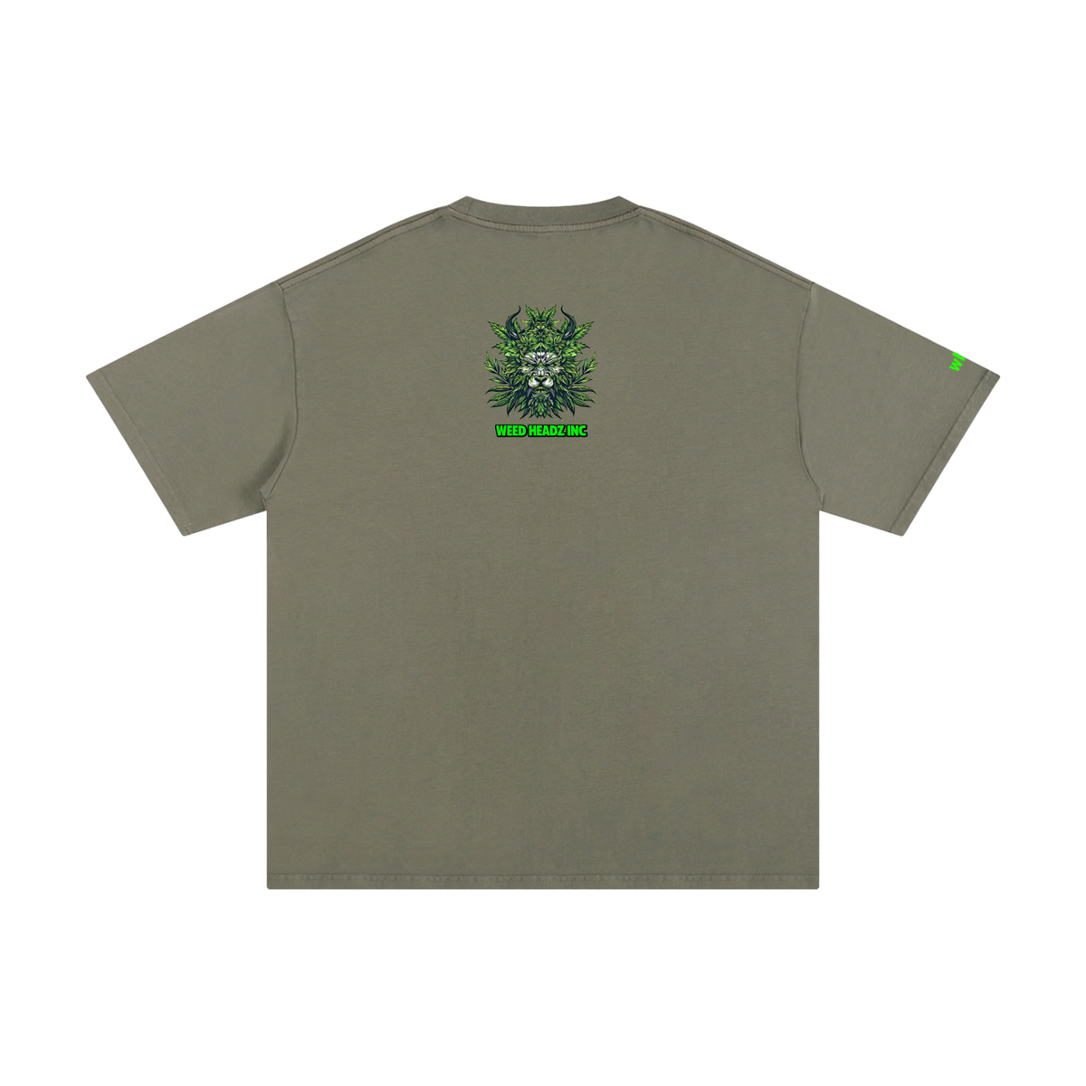WHI Men's Monster Green Cotton T-Shirt
