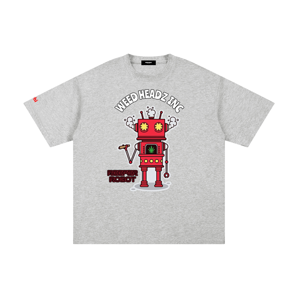 WHI Men's Reefer Robot Cotton T-Shirt