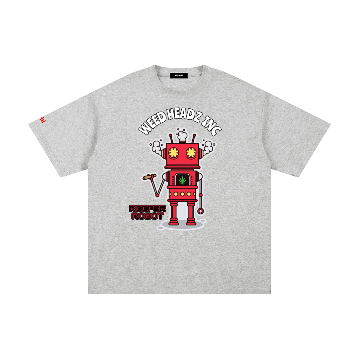 WHI Men's Reefer Robot Cotton T-Shirt