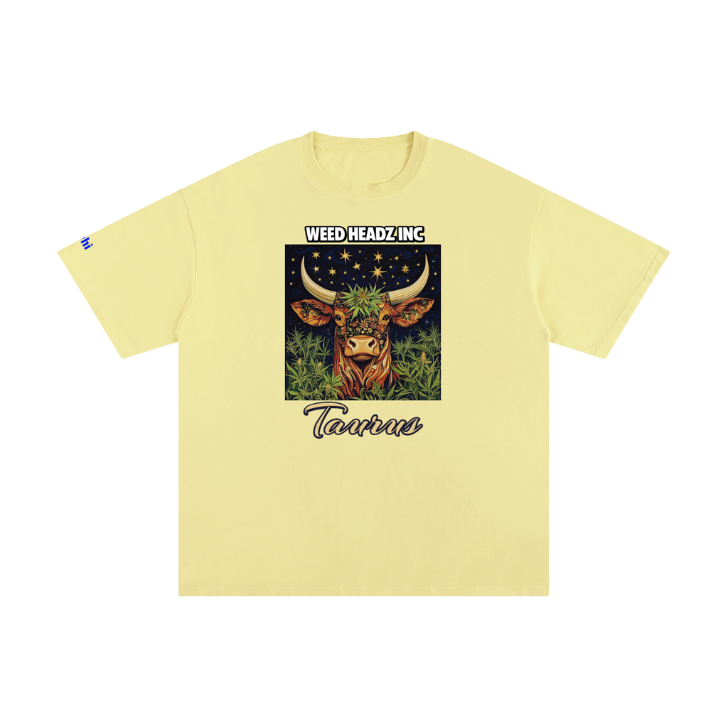 WHI Men's Zodiac Taurus Cotton T-Shirt