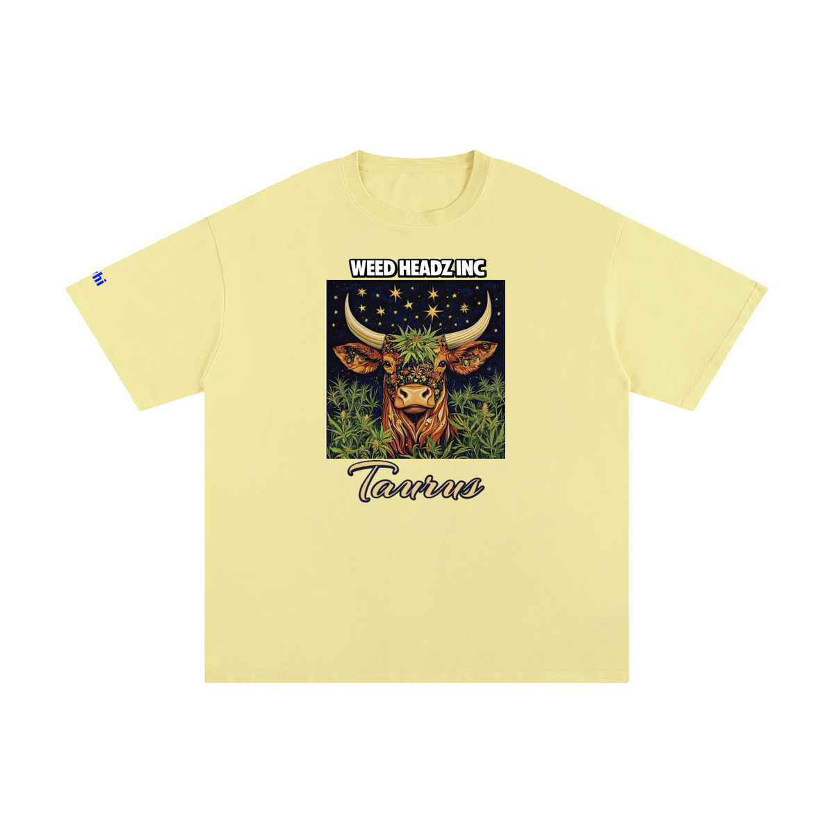 WHI Men's Zodiac Taurus Cotton T-Shirt
