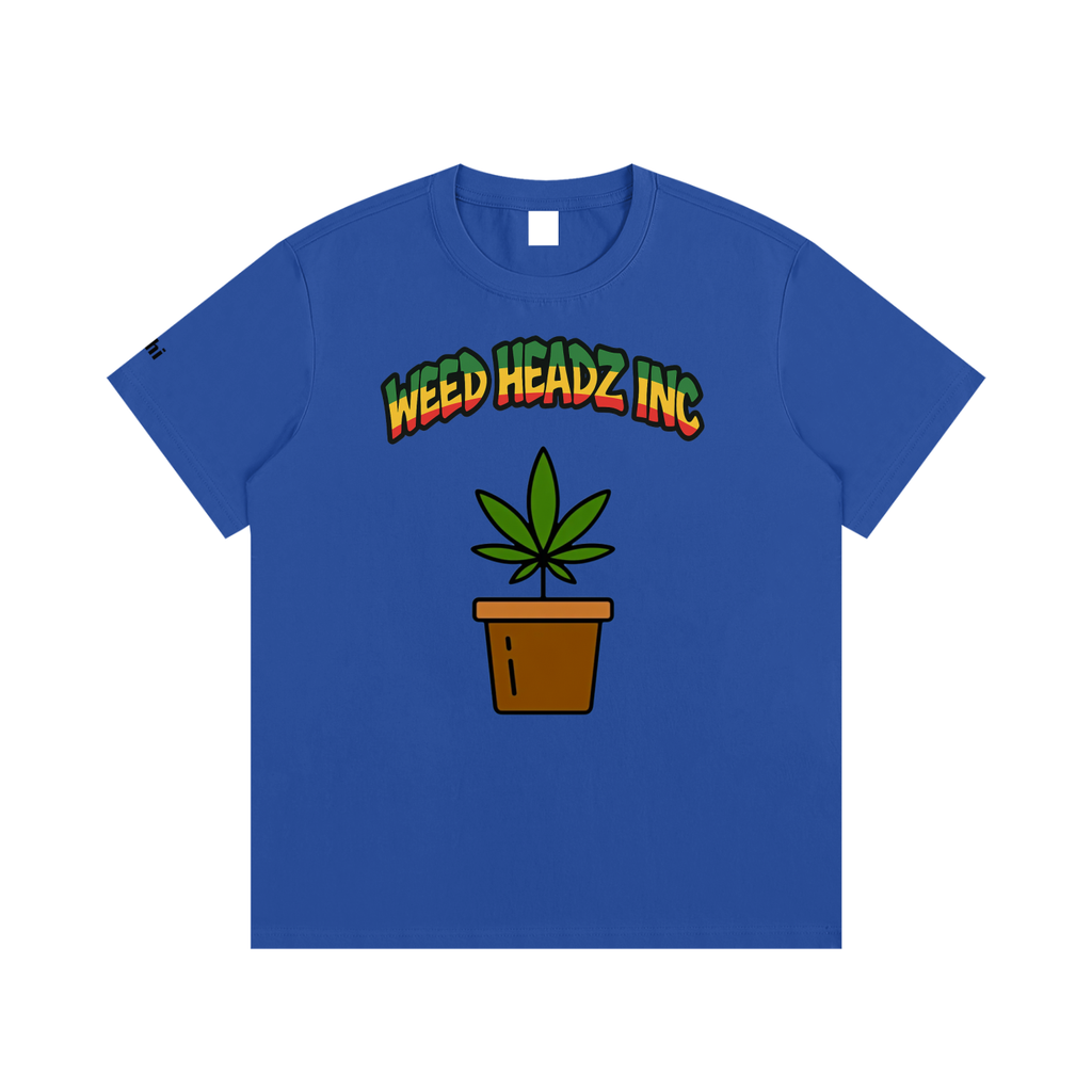 WHI Men's Rasta Pot Cotton T-Shirt