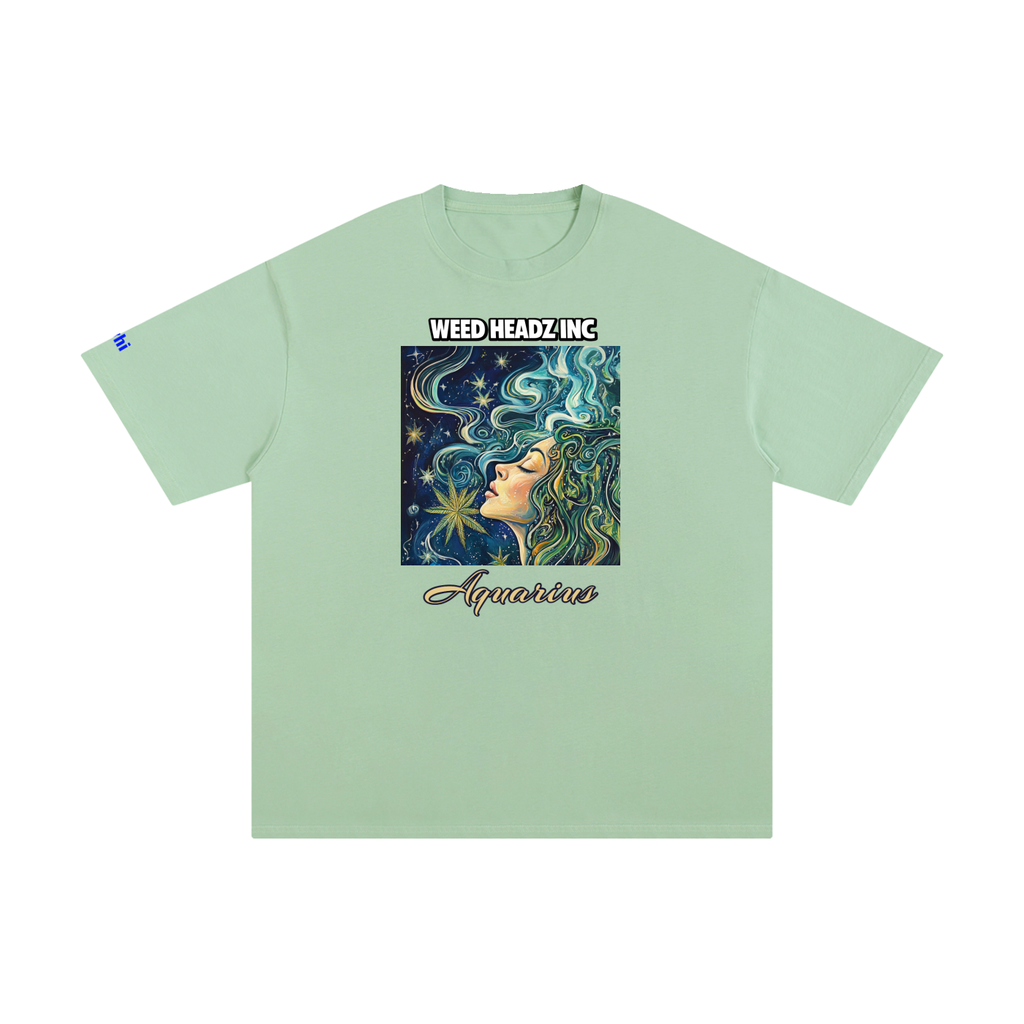 WHI Men's Zodiac Aquarius Cotton T-Shirt