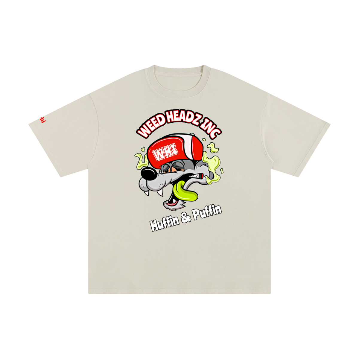 WHI Men's Huffin & Puffin Cotton T-Shirt