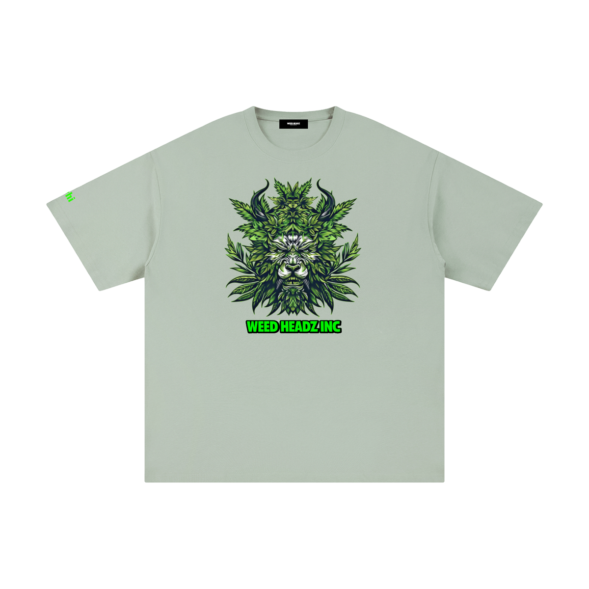 WHI Men's Monster Green Cotton T-Shirt