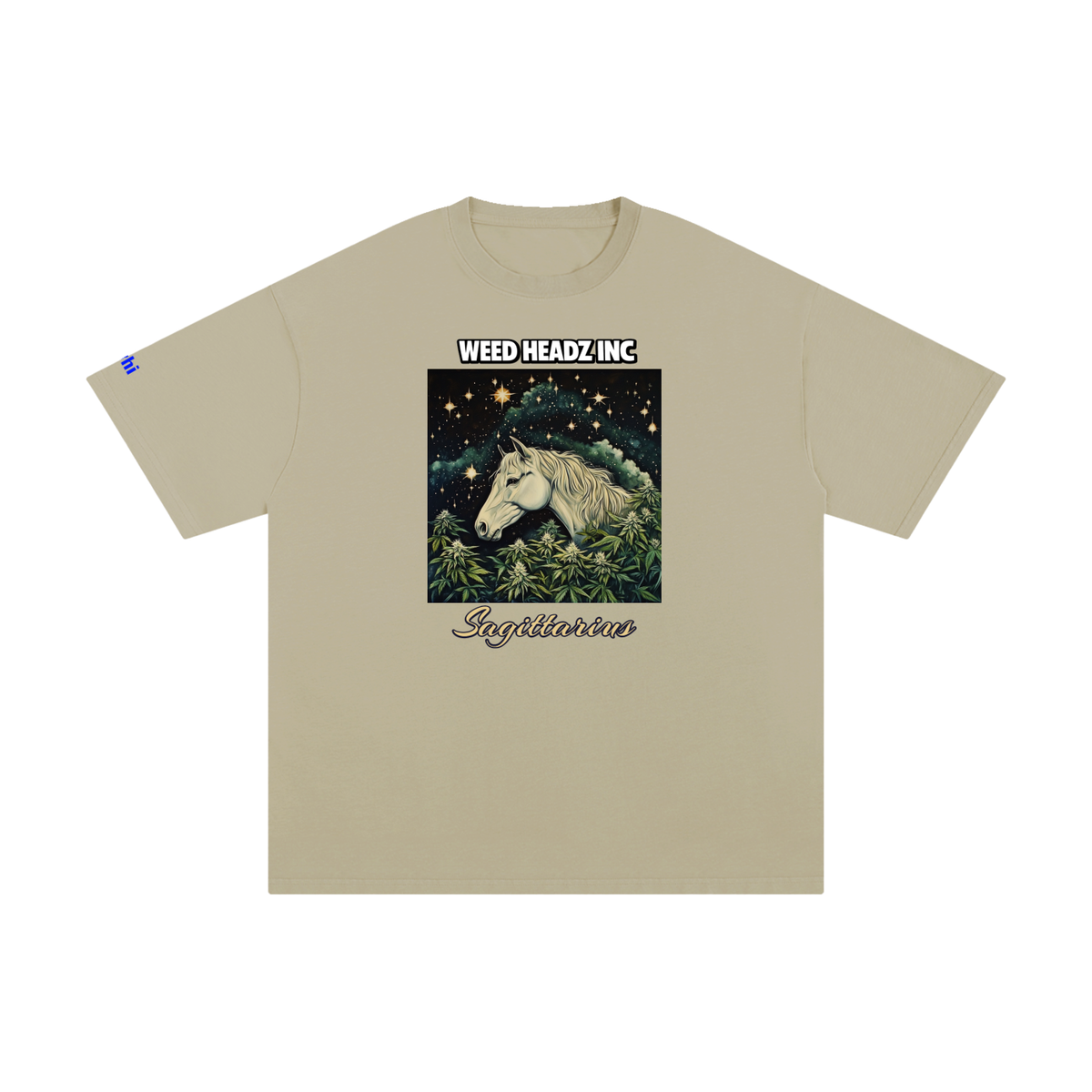 WHI Men's Zodiac Sagittarius Cotton T-Shirt