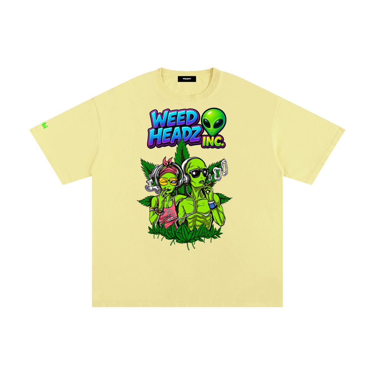WHI Men's Alien Stoned Cotton T-Shirt