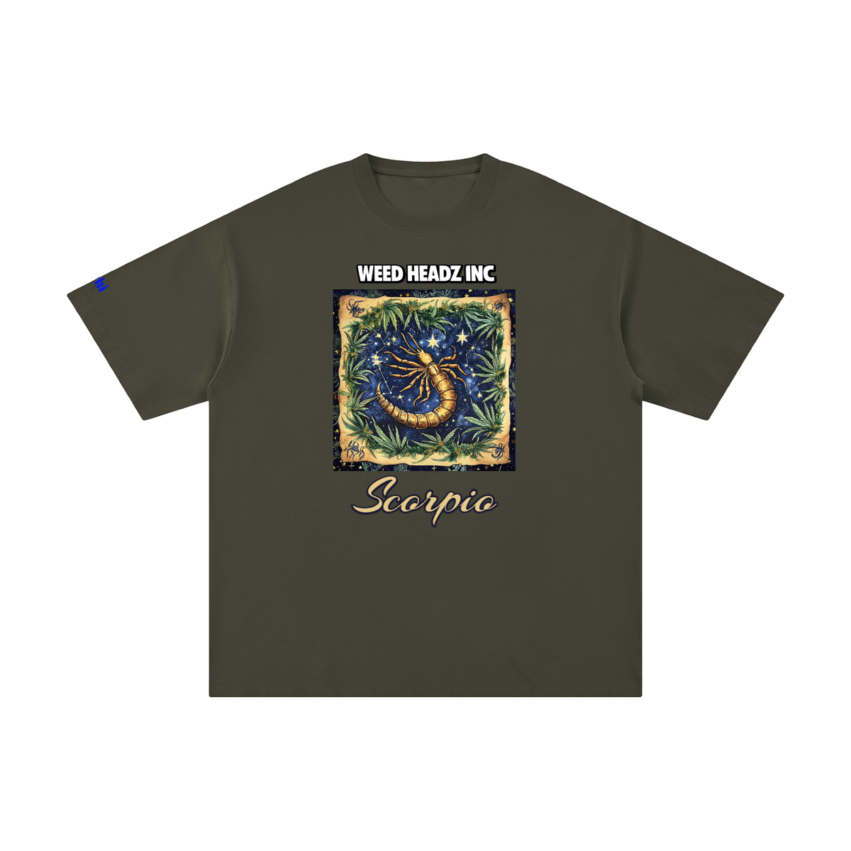 WHI Men's Zodiac Scorpio Cotton T-Shirt