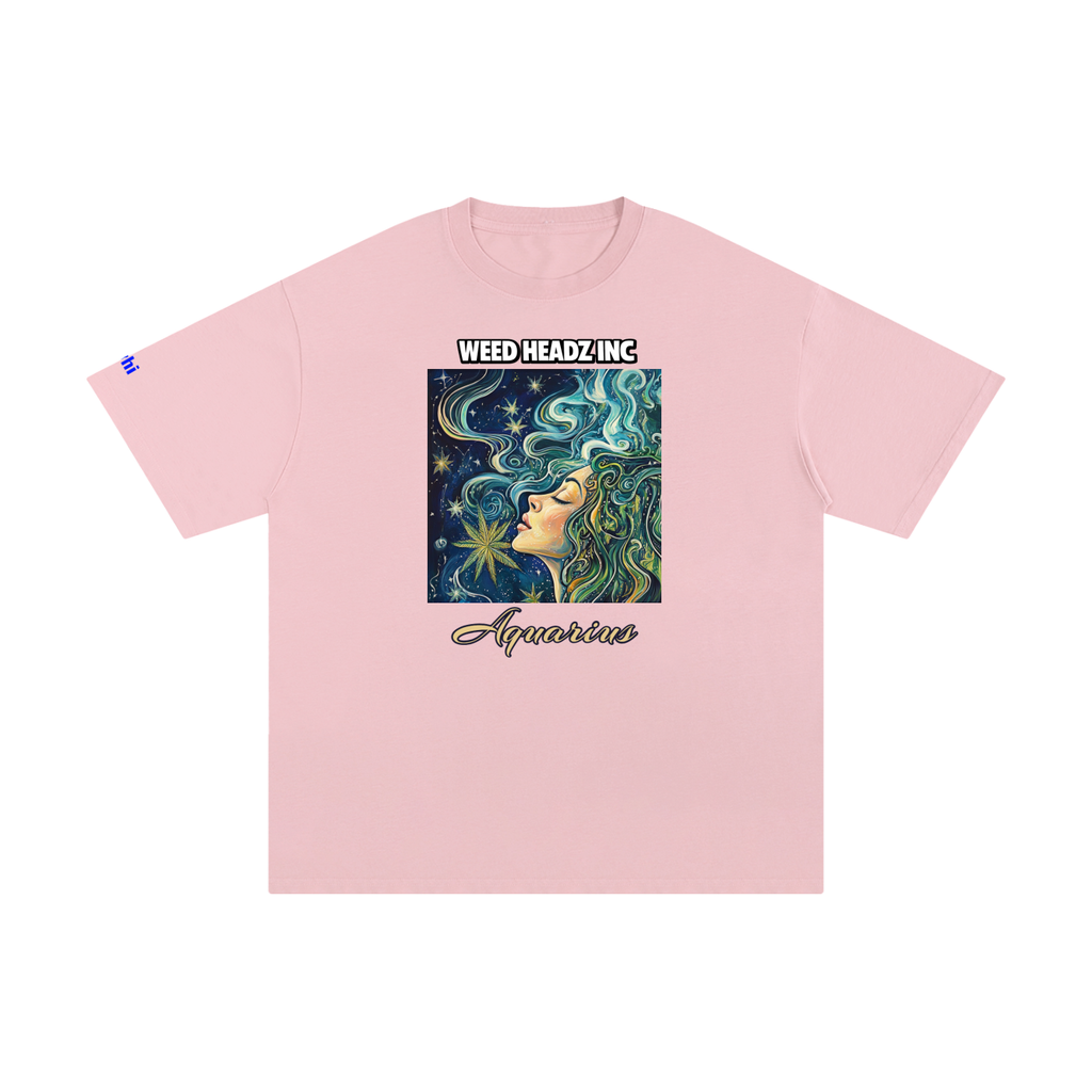 WHI Men's Zodiac Aquarius Cotton T-Shirt