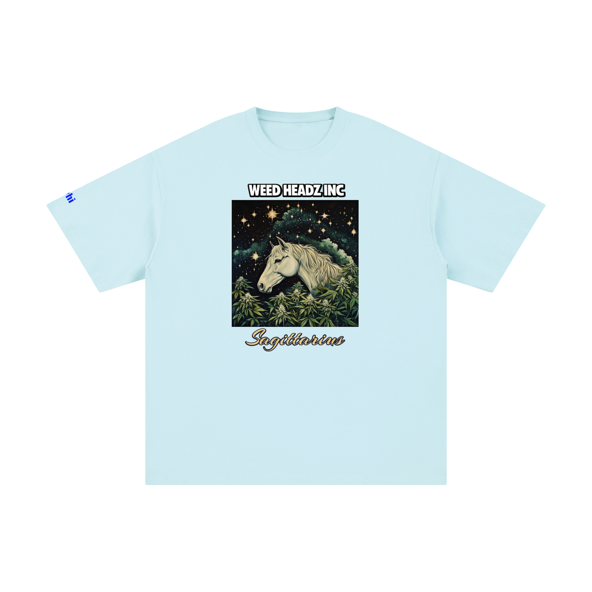 WHI Men's Zodiac Sagittarius Cotton T-Shirt