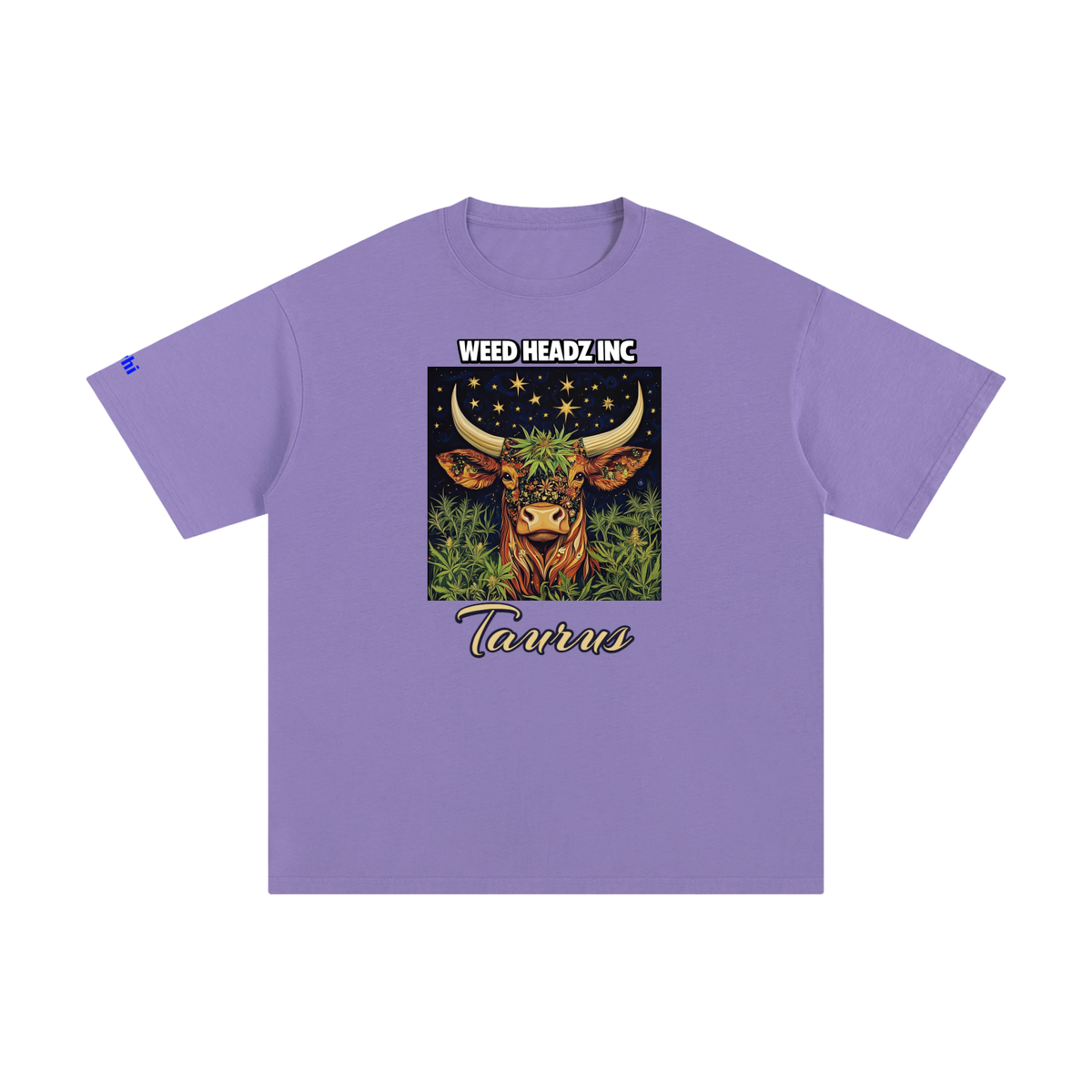 WHI Men's Zodiac Taurus Cotton T-Shirt