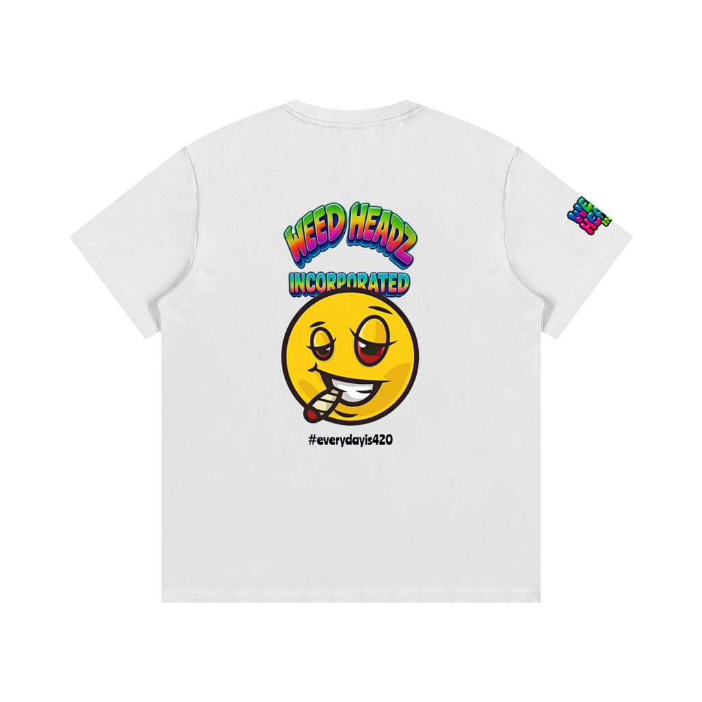 WHI Men's Smiley Melt Cotton T-Shirt
