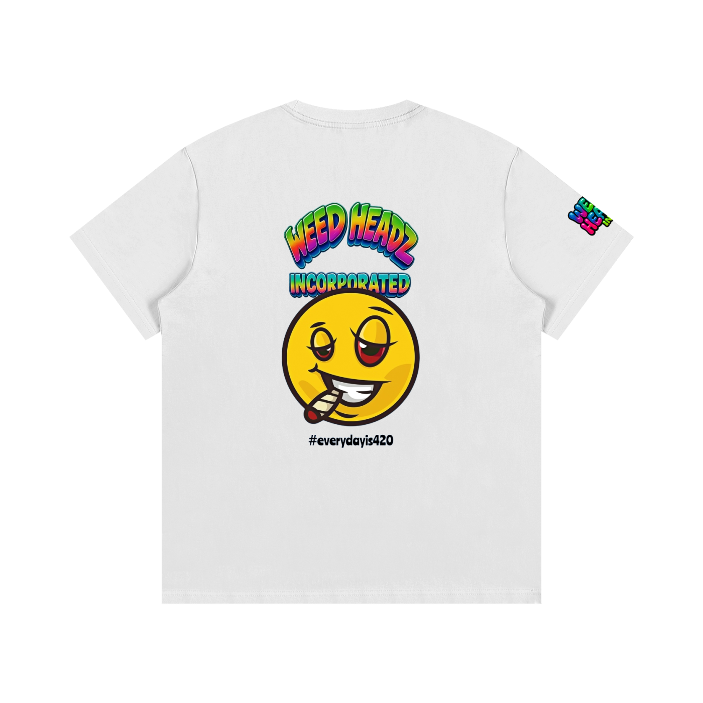 WHI Men's Smiley Melt Cotton T-Shirt
