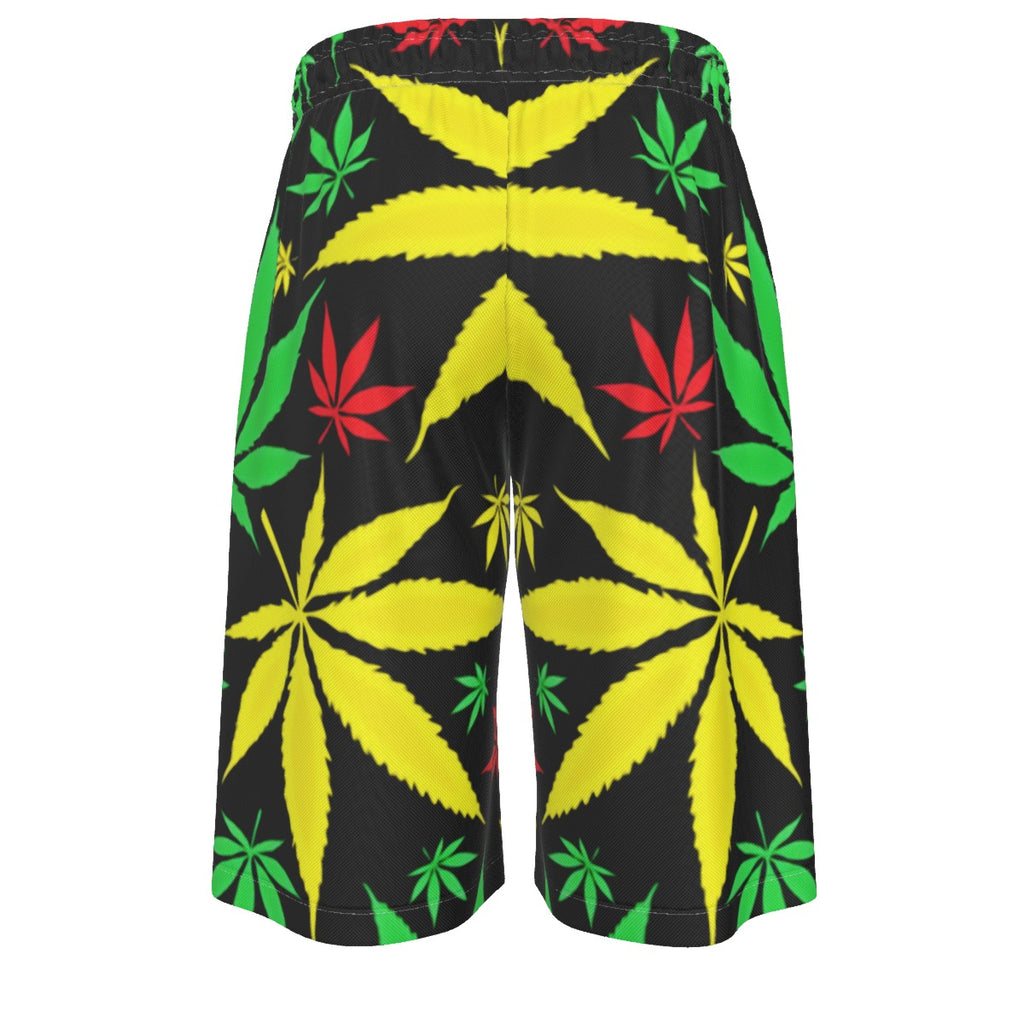 WHI Men's Rasta Legacy Over-The-Knee Shorts