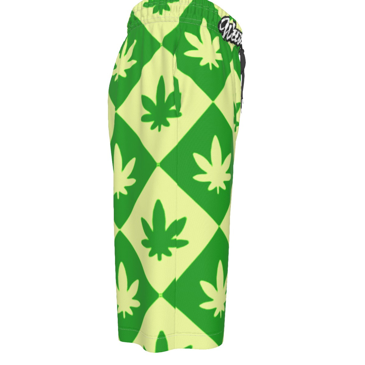 WHI Men's Fresh Mint Over-The-Knee Shorts